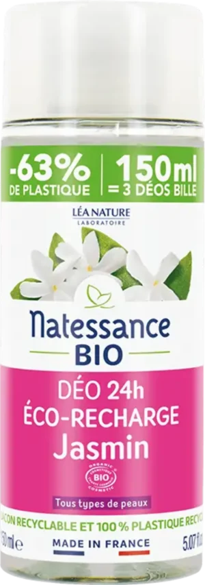 Natessance Deo Roll-on Jasmin - Refill 150 ml