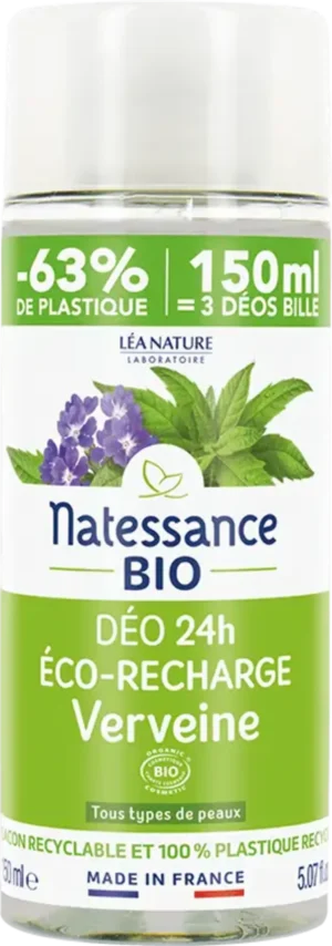 Natessance Deo Roll-on Verbene - Refill 150 ml