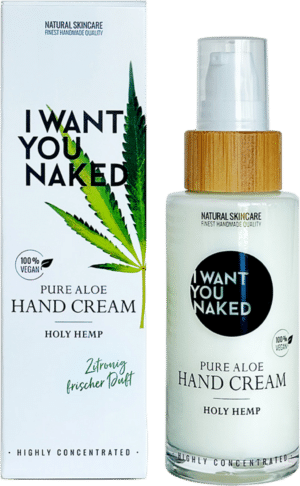 I WANT YOU NAKED Holy Hemp Pure Aloe Hand Cream - 50 ml