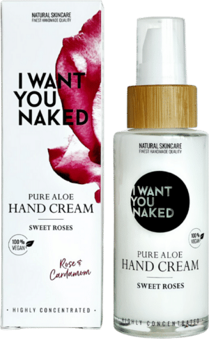 I WANT YOU NAKED Sweet Roses Pure Aloe Hand Cream - 50 ml