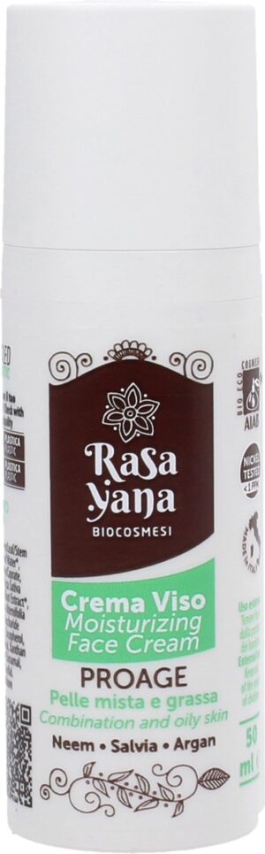 Rasayana Anti-Aging Moisturizing Face Cream Oily & Combination Skin - 50 ml