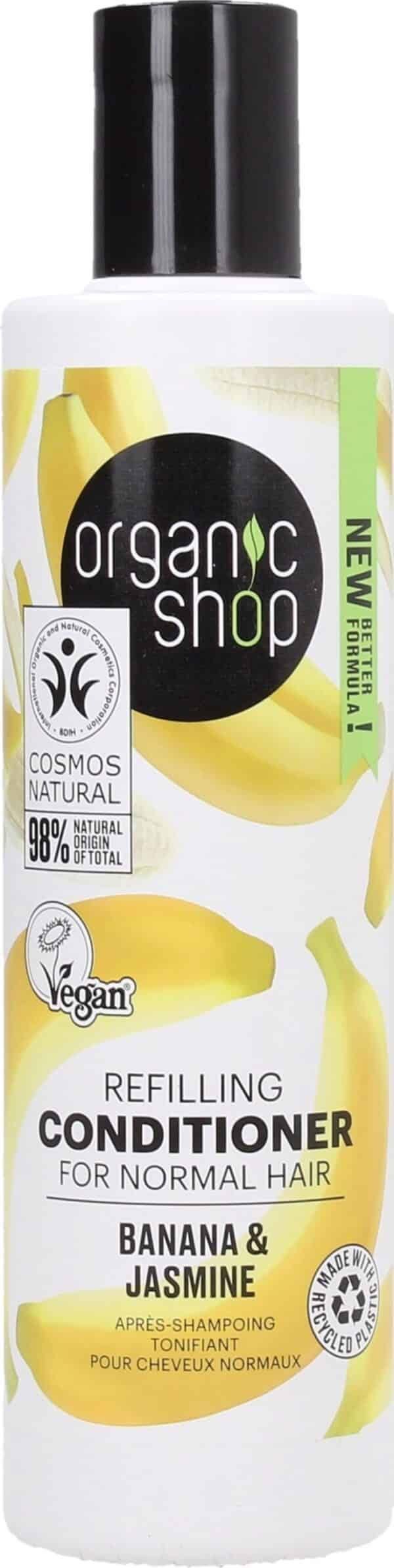 Organic Shop Refilling Conditioner Banana & Jasmine - 280 ml