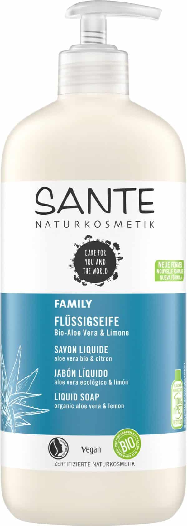 SANTE Family Flüssigseife Bio-Aloe Vera & Limone - 500 ml