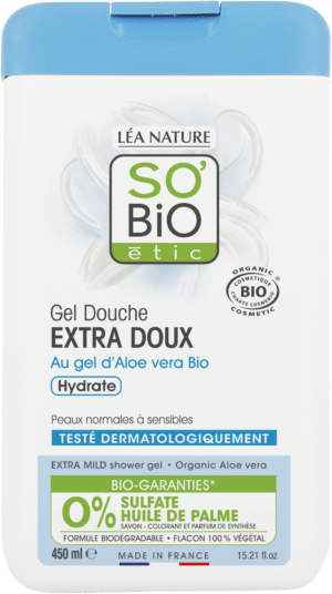 LÉA NATURE SO BiO étic Extra Mildes Duschgel Aloe Vera - 450 ml