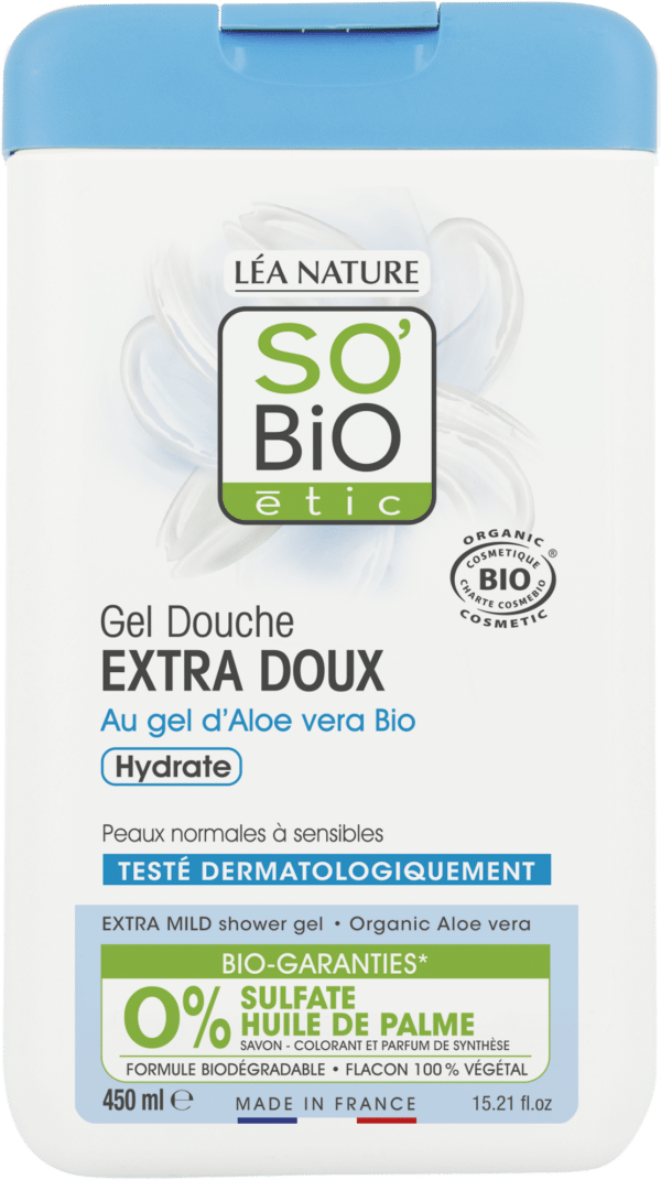 LÉA NATURE SO BiO étic Extra Mildes Duschgel Aloe Vera - 450 ml