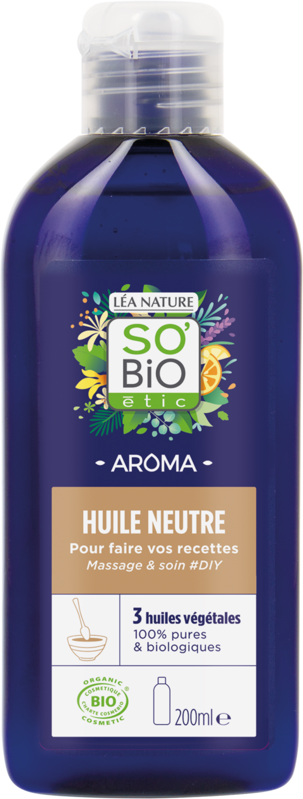 LÉA NATURE SO BiO étic Aroma Neutrales Öl - 200 ml