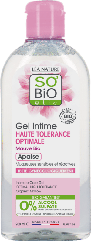 LÉA NATURE SO BiO étic Hypoallergenes Intim-Reinigungsgel Malve - 150 ml