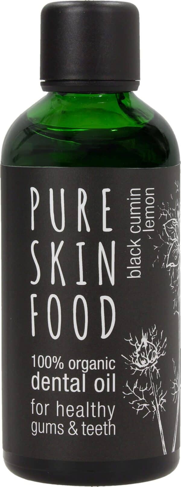 PURE SKIN FOOD Organic Dental Oil for Healthy Gums & Teeth - 100 ml