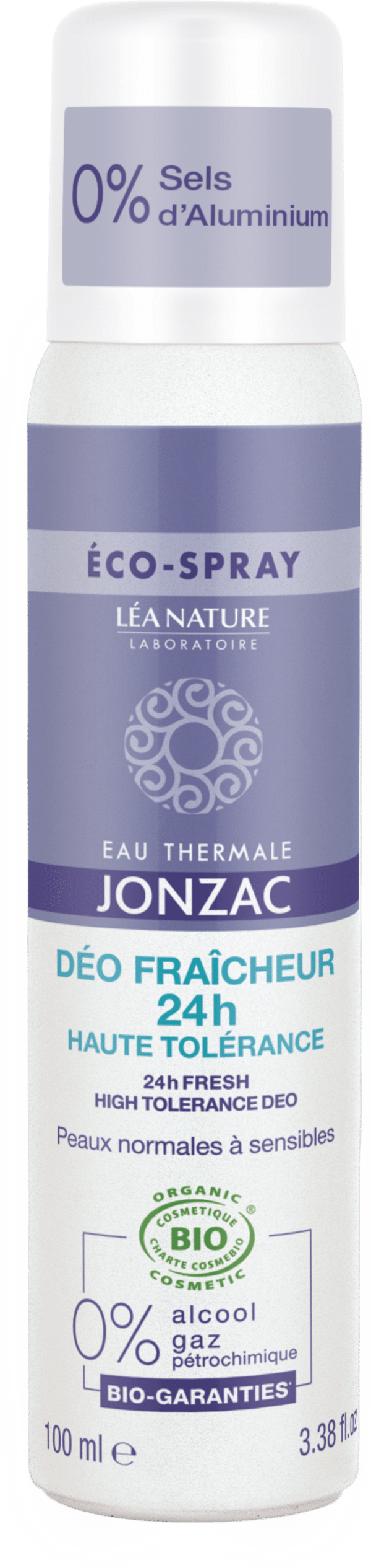 Eau Thermale JONZAC REhydrate 24h Freshness High Tolerance Deo - 100 ml