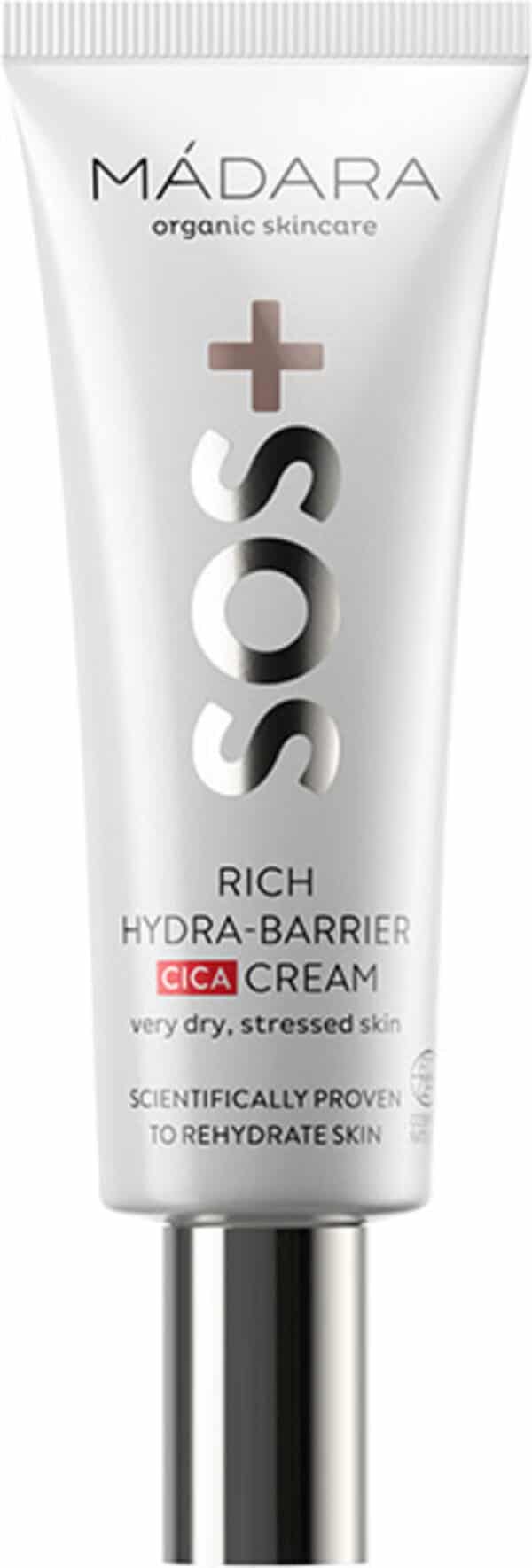 MÁDARA Organic Skincare SOS Rich Hydra Barrier CICA Cream - 40 ml