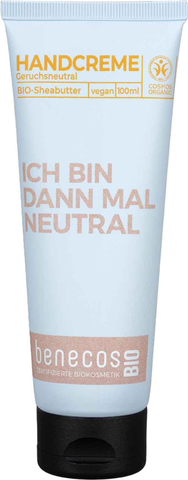 benecosBIO Handcreme "Ich bin dann mal neutral" - 100 ml