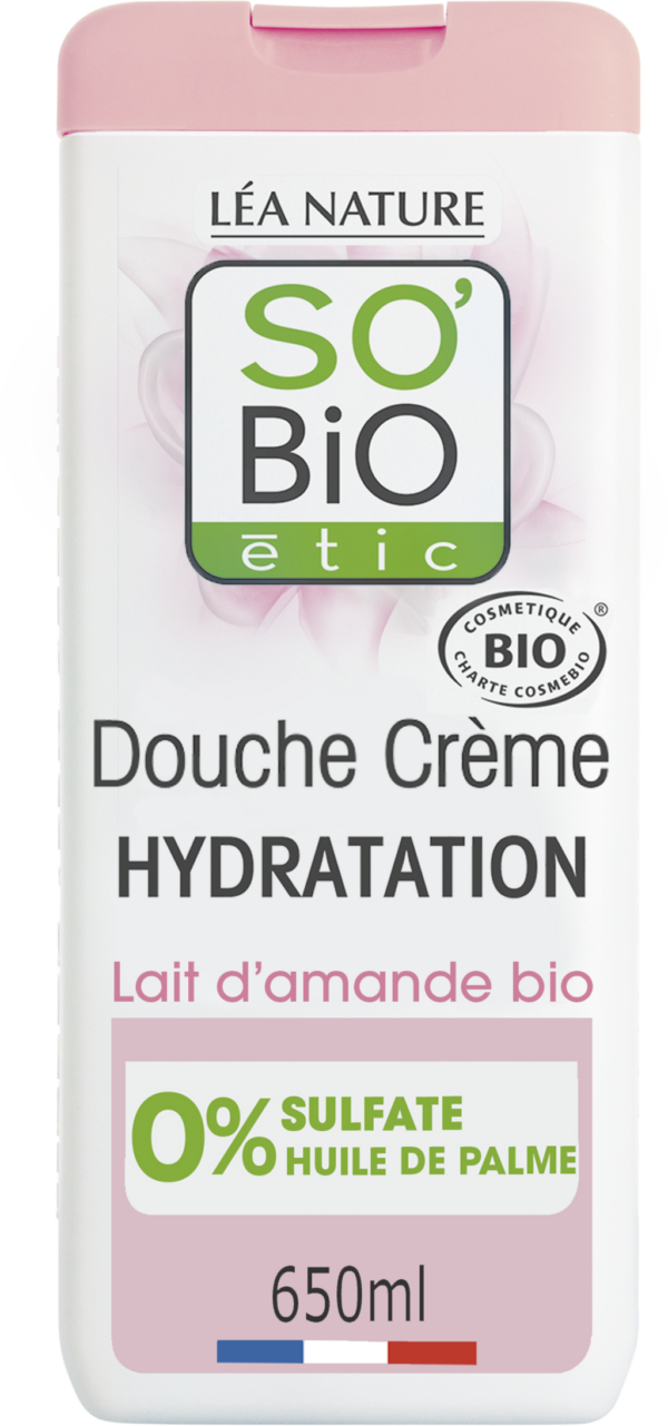 Hydratisierende Duschcreme Bio-Mandelmilch - 650 ml