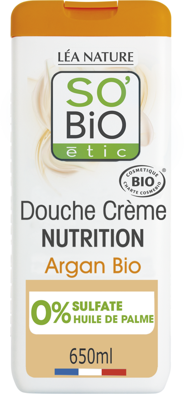 LÉA NATURE SO BiO étic Nährende Duschcreme Argan - 650 ml