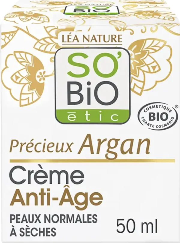 LÉA NATURE SO BiO étic Argan Anti-Aging Tagescreme - 50 ml