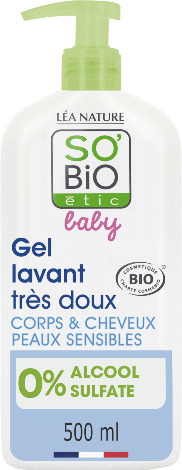 LÉA NATURE SO BiO étic Baby 2in1 Mildes Shampoo & Waschgel - 500 ml