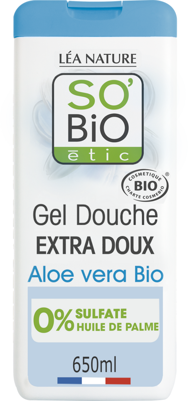 LÉA NATURE SO BiO étic Extra Mildes Duschgel Aloe Vera - 650 ml