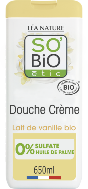 LÉA NATURE SO BiO étic Duschcreme Vanille - 650 ml