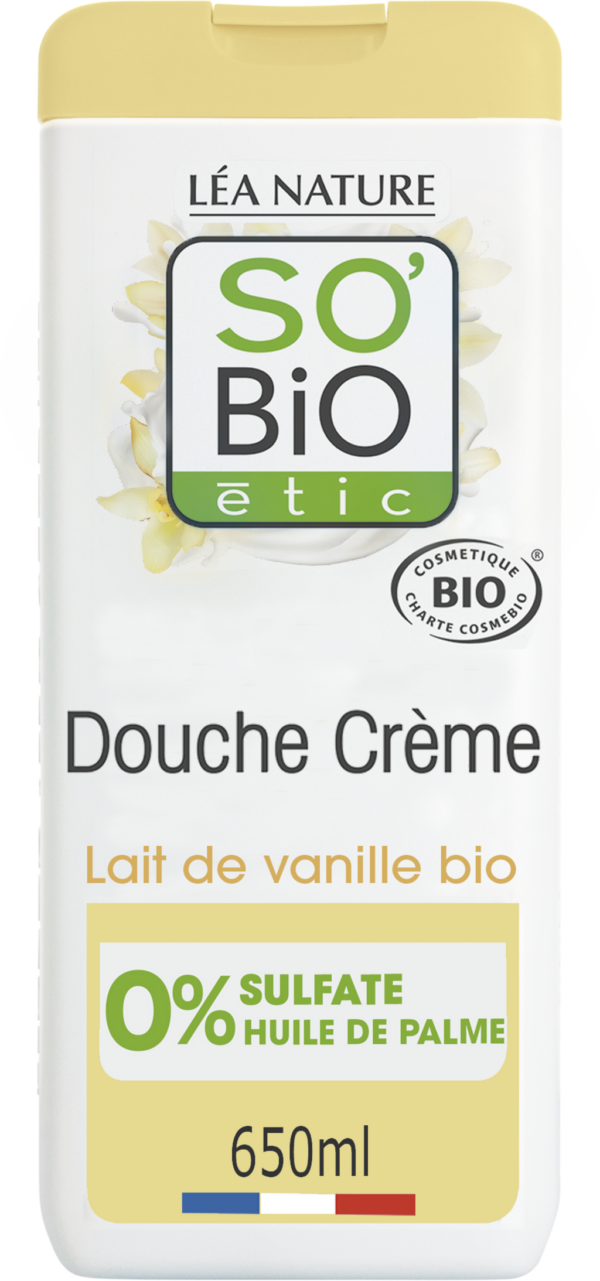 LÉA NATURE SO BiO étic Duschcreme Vanille - 650 ml