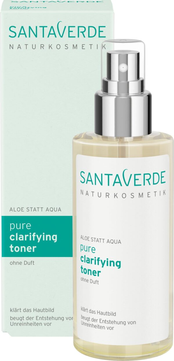 Santaverde Pure Clarifying Toner ohne Duft - 100 ml