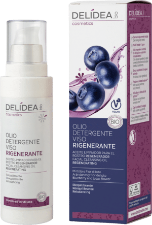 DELIDEA Blueberry & Lotus Flower Regenerating Cleansing Oil - 150 ml