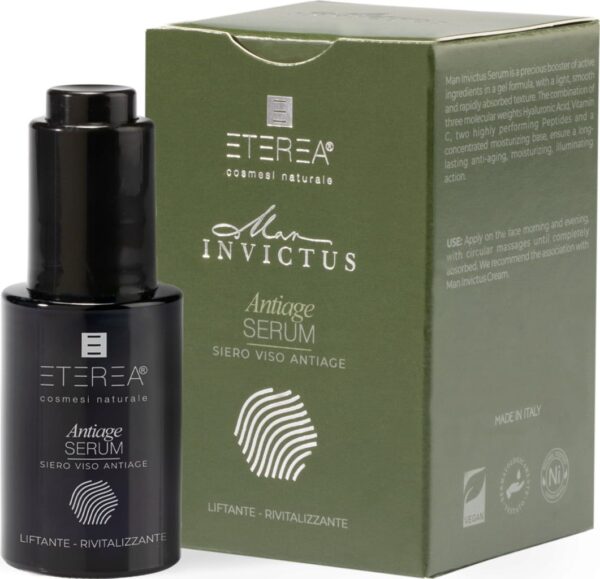 ETEREA Cosmesi Naturale Men Invictus Serum  Antiage - 30 ml