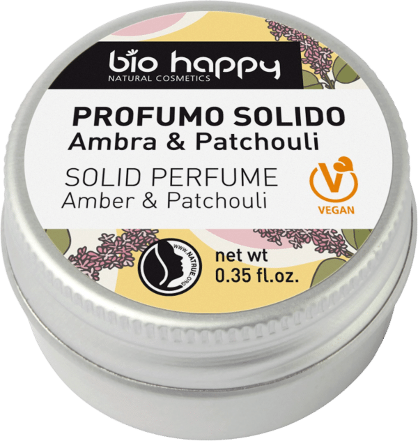 Bio Happy Limited Edition Solid Perfume - Amber & Patchouli