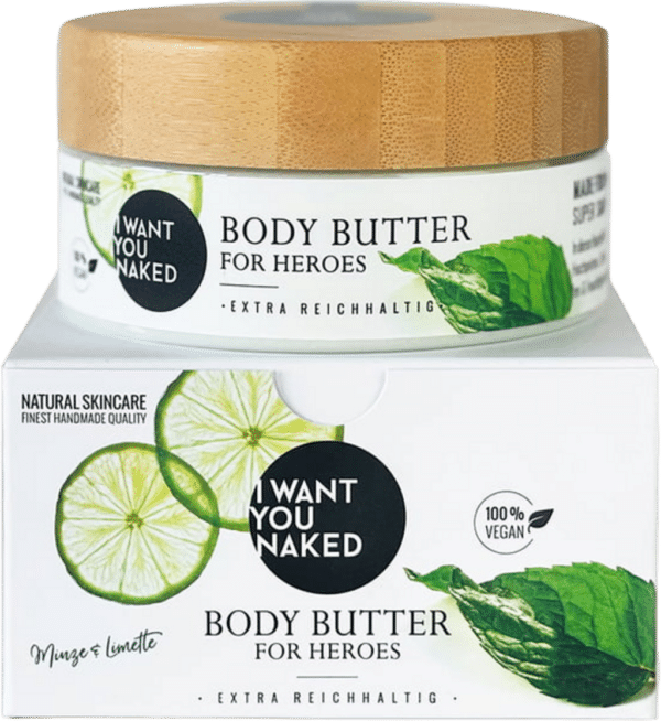 I WANT YOU NAKED For Heroes Body Butter - 200 ml