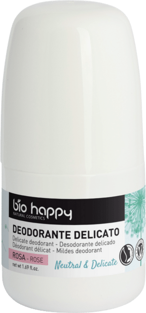 Bio Happy Neutral & Delicate Delicate Deodorant - Rose