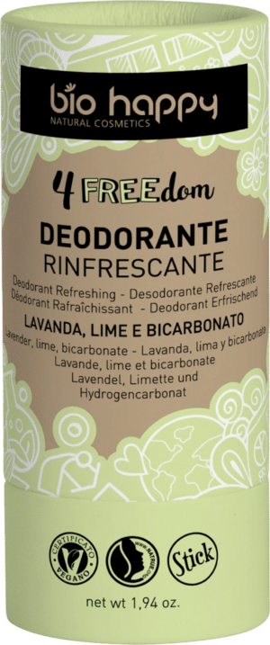 Bio Happy 4FREEdom Refreshing Deodorant Lavender & Lime - 55 g