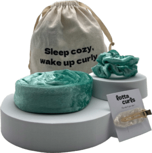 lotta curls Lockenband Set - Smooth Turquoise