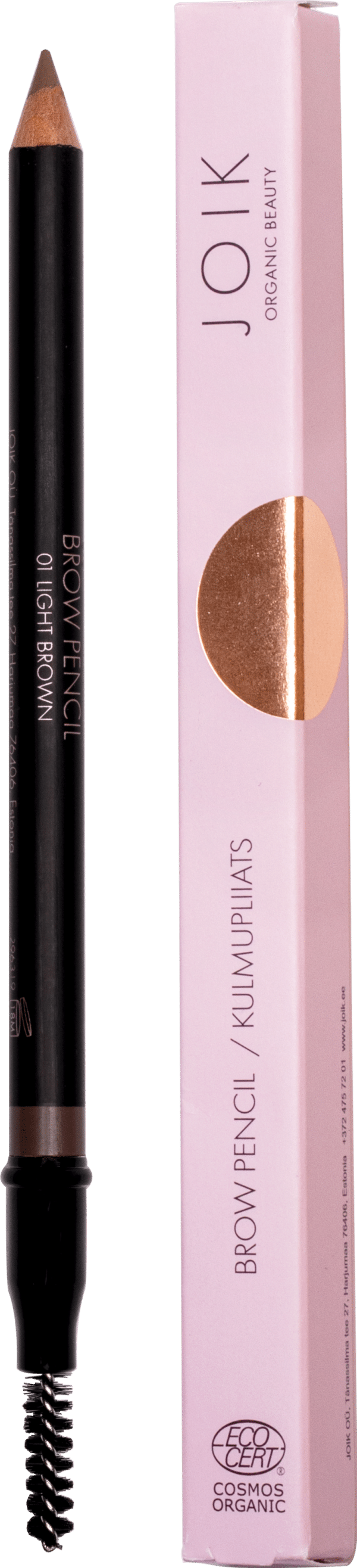 JOIK Organic Brow Pencil - 01 Light Brown