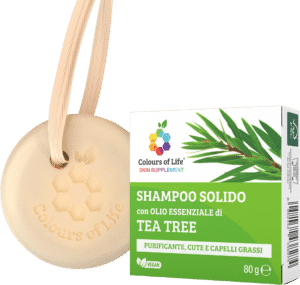 Optima Naturals Colours of Life Festes Shampoo Teebaum - 80 g