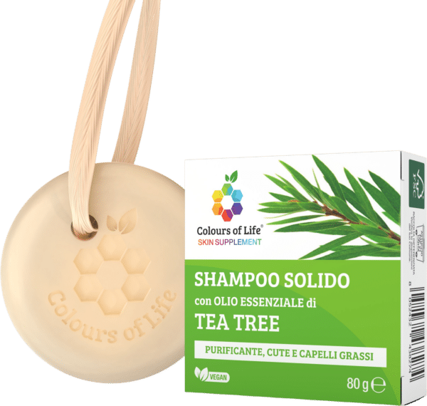 Optima Naturals Colours of Life Festes Shampoo Teebaum - 80 g