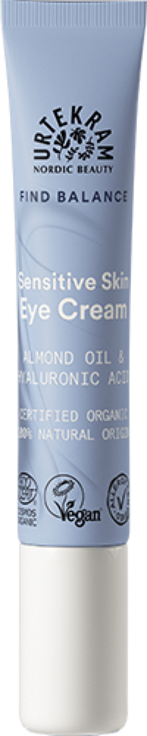 URTEKRAM Fragrance Free Sensitive Eye Cream - 15 ml