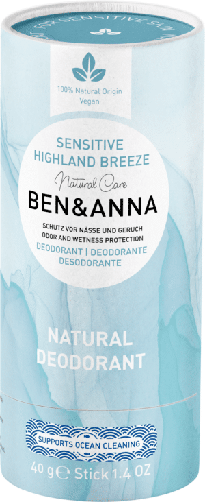 BEN & ANNA Sensitive Deo Papertube - Highland Breeze