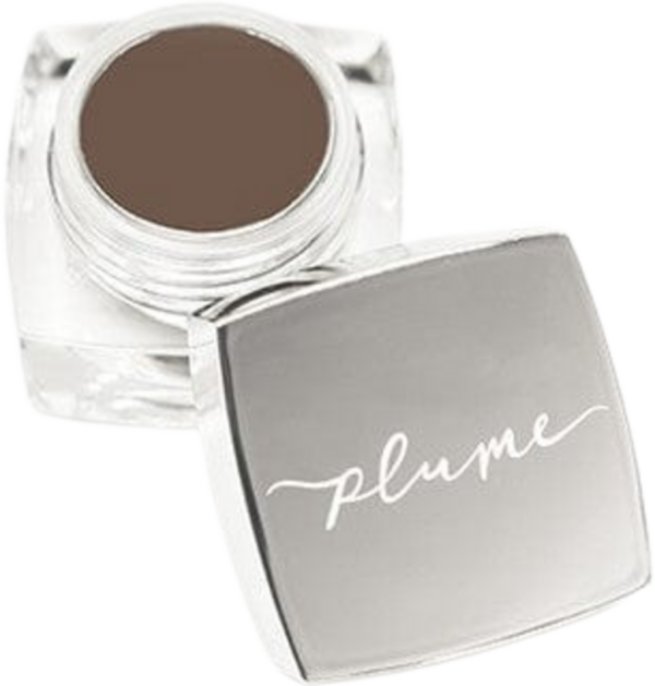 Plume Nourish & Define Brow Pomade with Brush - Chestnut Decadence