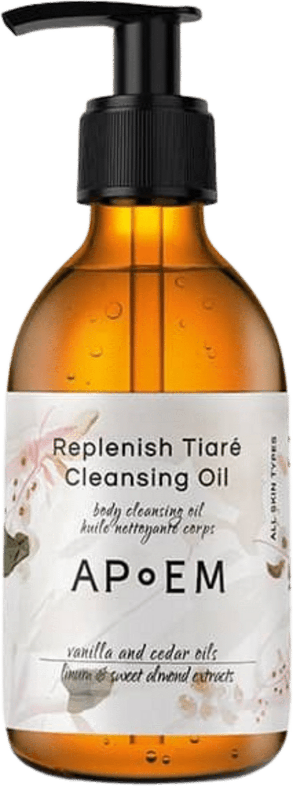 APoEM Replenish Tiaré Cleansing Oil - 250 ml