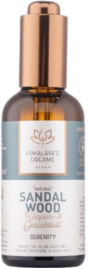 Himalaya's Dreams Sandalwood Körper- & Gesichtsöl SERENITY - 100 ml