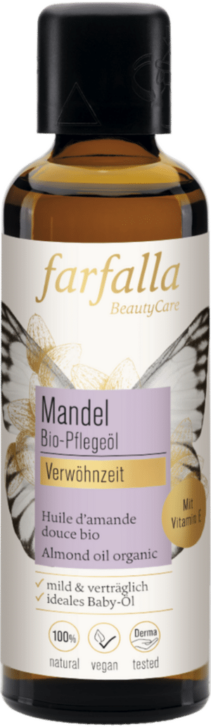 farfalla Bio-Pflegeöl Mandel - 75 ml