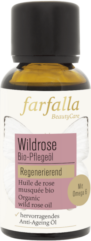 farfalla Bio-Pflegeöl Wildrose - 30 ml