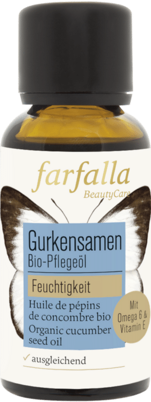 farfalla Bio-Pflegeöl Gurkensamen - 30 ml