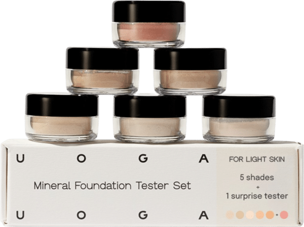 UOGA UOGA Foundation Tester Set - Light skin