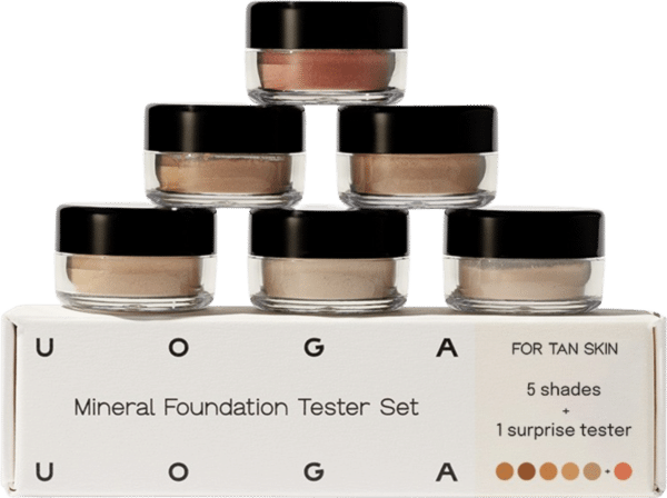 UOGA UOGA Foundation Tester Set - Tan skin