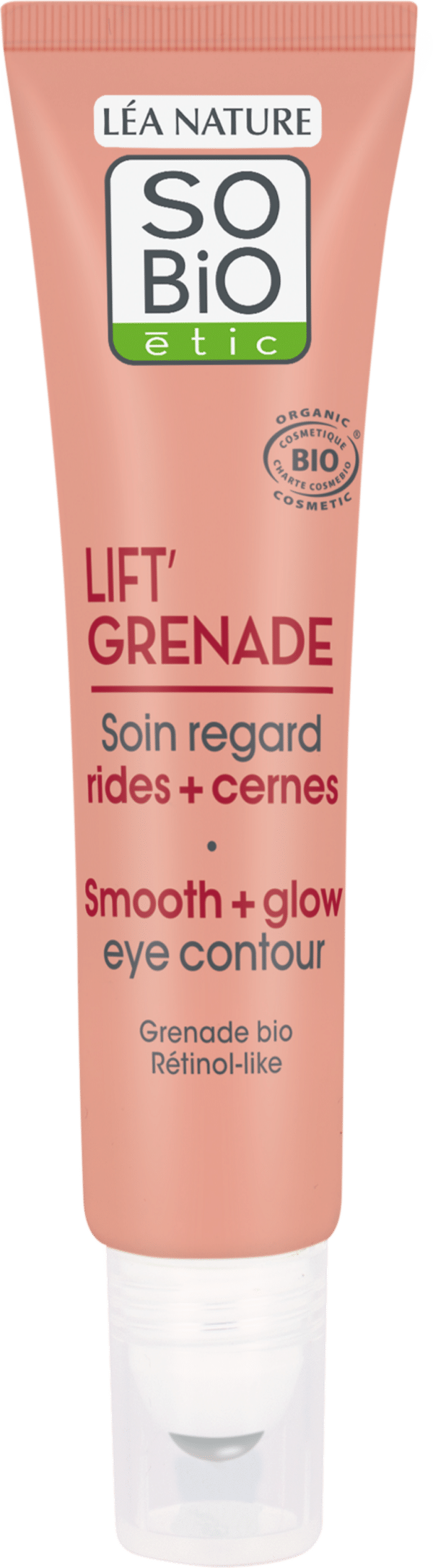 LÉA NATURE SO BiO étic Lift'Grenade Glättendes Augengel - 15 ml