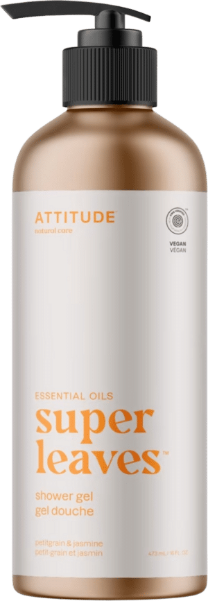 ATTITUDE Super Leaves Shower Gel Petitgrain & Jasmine - 473 ml