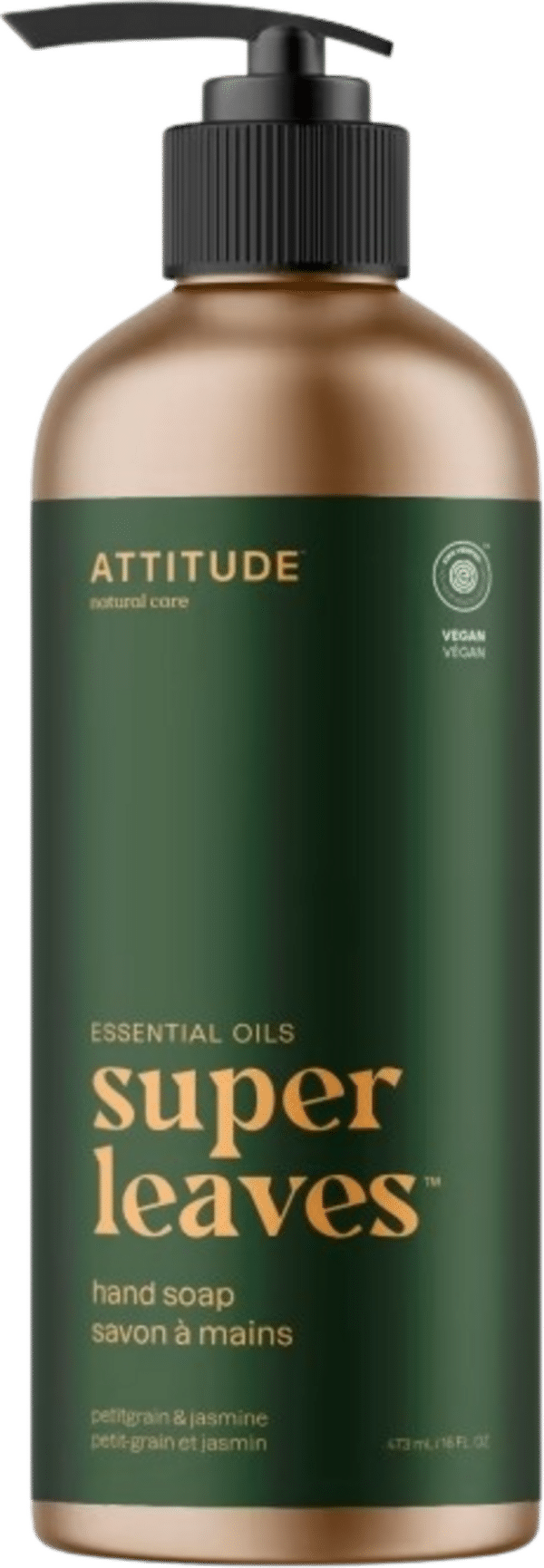 ATTITUDE Super Leaves Hand Soap Petitgrain & Jasmine - 473 ml