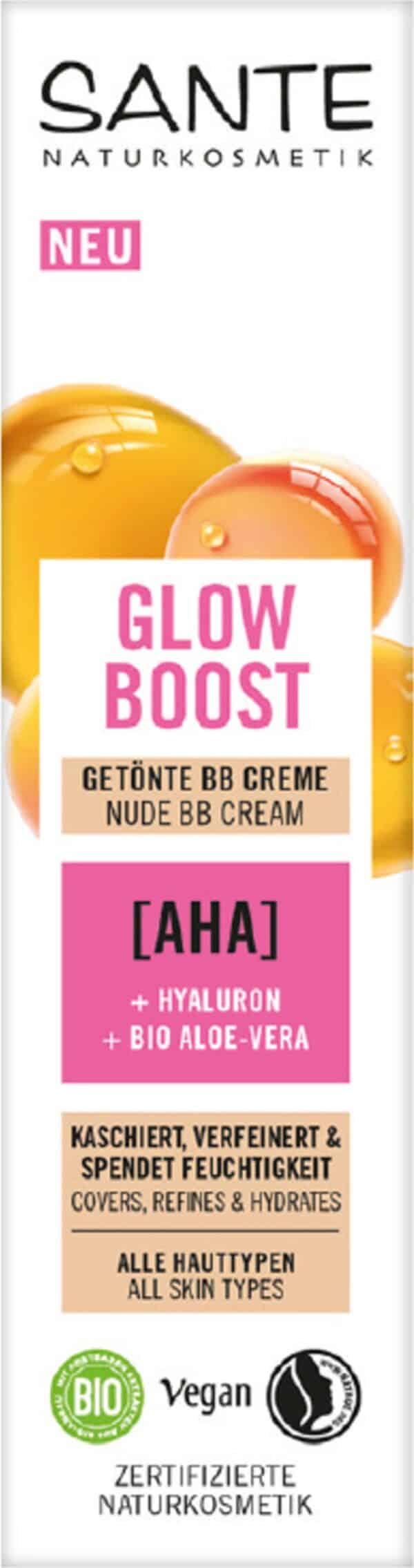 SANTE Glow Boost Getönte BB Creme - 30 ml