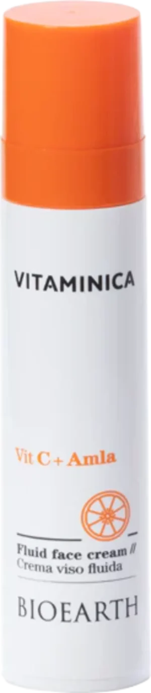 BIOEARTH VITAMINICA 24h Gesichtscreme-Fluid Vit. C + Amla - 50 ml