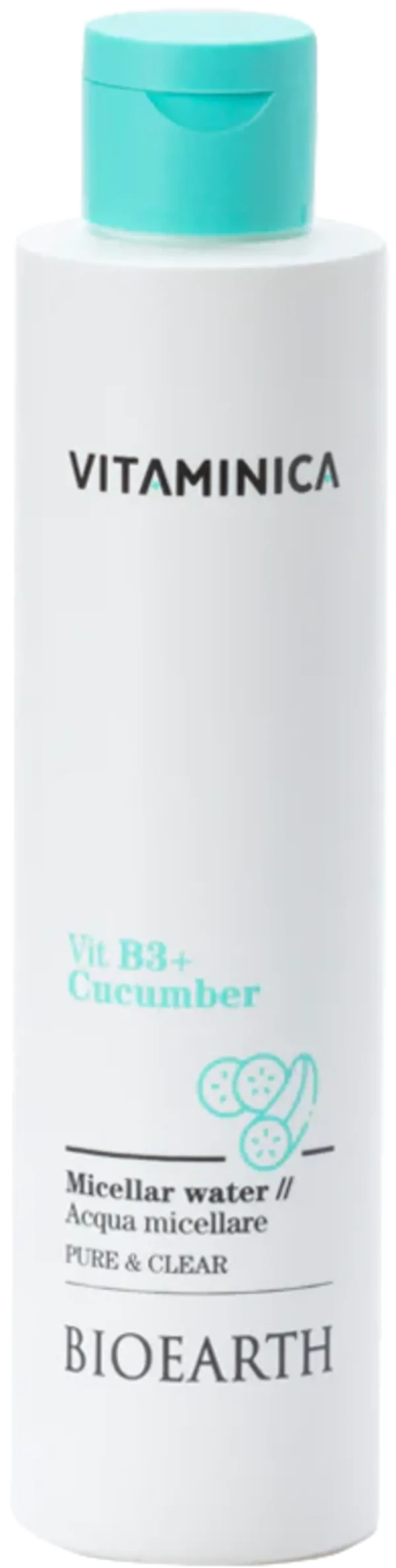 BIOEARTH VITAMINICA Mizellenwasser Vit. B3 + Gurke - 200 ml