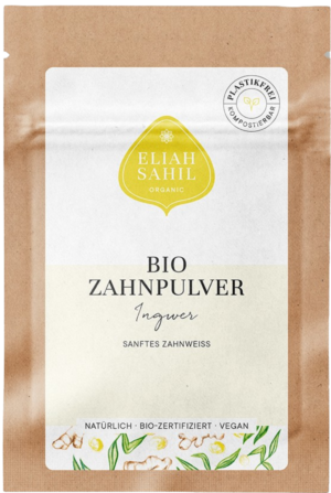 ELIAH SAHIL Bio Zahnpulver Ingwer - 8 g